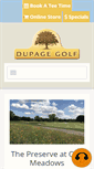 Mobile Screenshot of dupagegolf.com